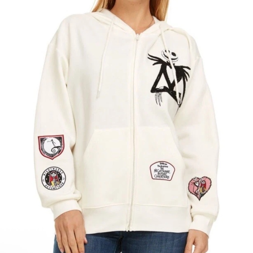 Disney Nightmare Before Christmas Zip Hoodie
